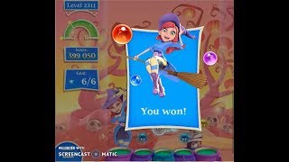 Bubble Witch 2 -- Level 2311 -- NO BOOSTERS