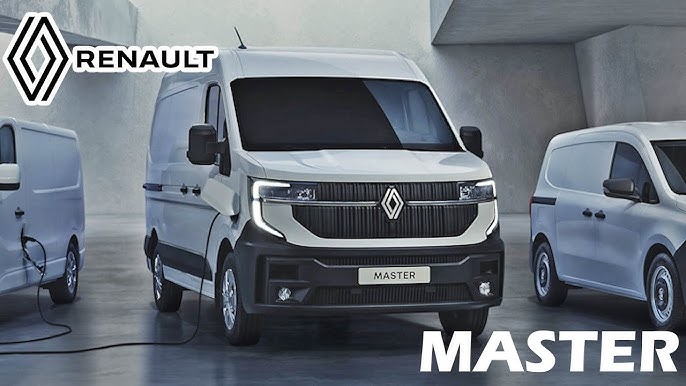 New Renault Master Van 2024 Introduced with Diesel, Electric and Hydrogen  Energy Options. 