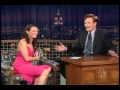 Kristin Davis with Conan O'Brien (10-26-2004)