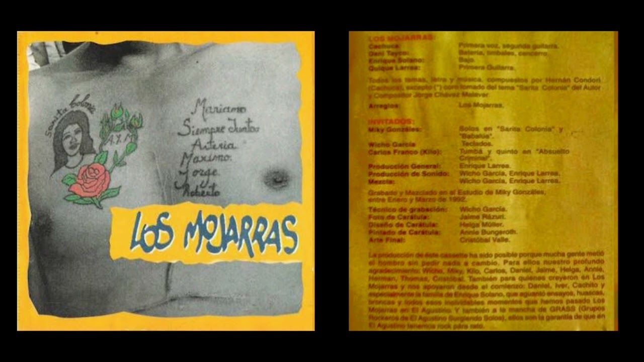 Los Mojarras - Sarita Colonia (1992-Hard Rock/Heavy Metal/Punk Rock/New Wave)