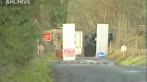 IRA ambush a British army checkpoint killing two soldiers, Derryard, Rosslea, County Fermanagh, 1989