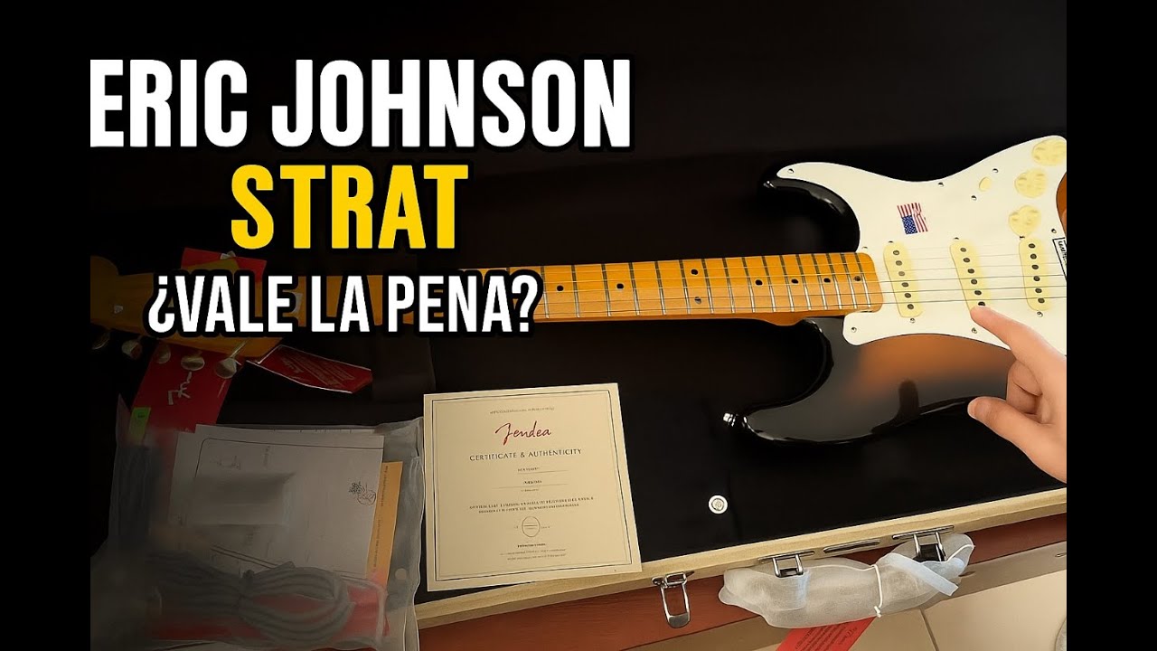 Unboxing the FENDER ERIC JOHNSON SIGNATURE Is It Worth It? - YouTube