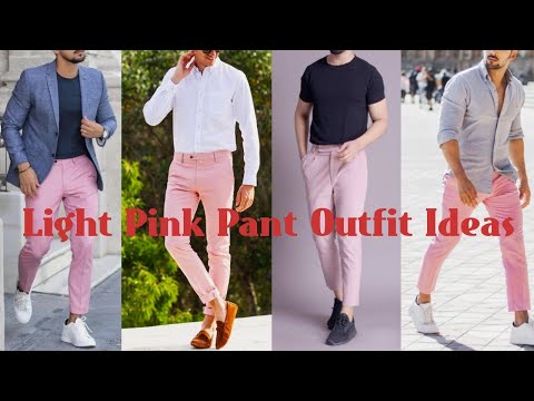 PINK – THE COLOR OF CONFIDENCE | Mens outfits, Mint pants outfit, Mint pants