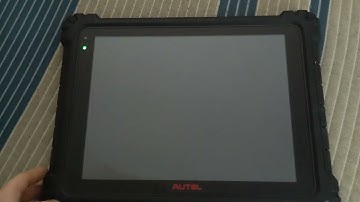 Autel Maxisys Ultra frozen solid, again.