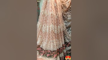 Lacknawi work net latest fabric #boutique #fabric #fashion #tranding #shorts #dressdesign #lahanga