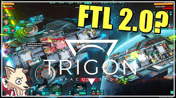 FTL on OVERDRIVE! New FTL inspired Roguelike - Trigon: Space Story First Look