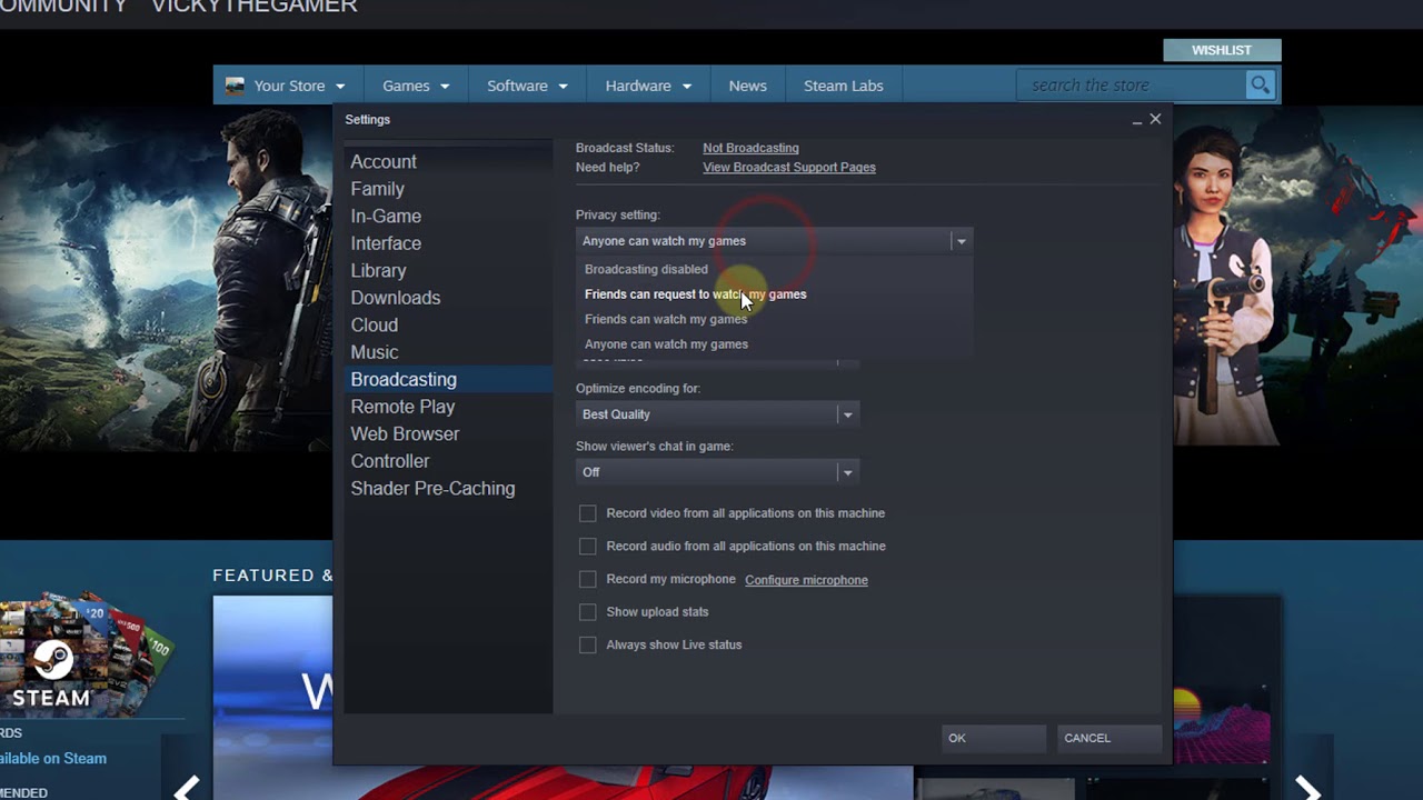 22 how to stop broadcasting in steam Full Guide