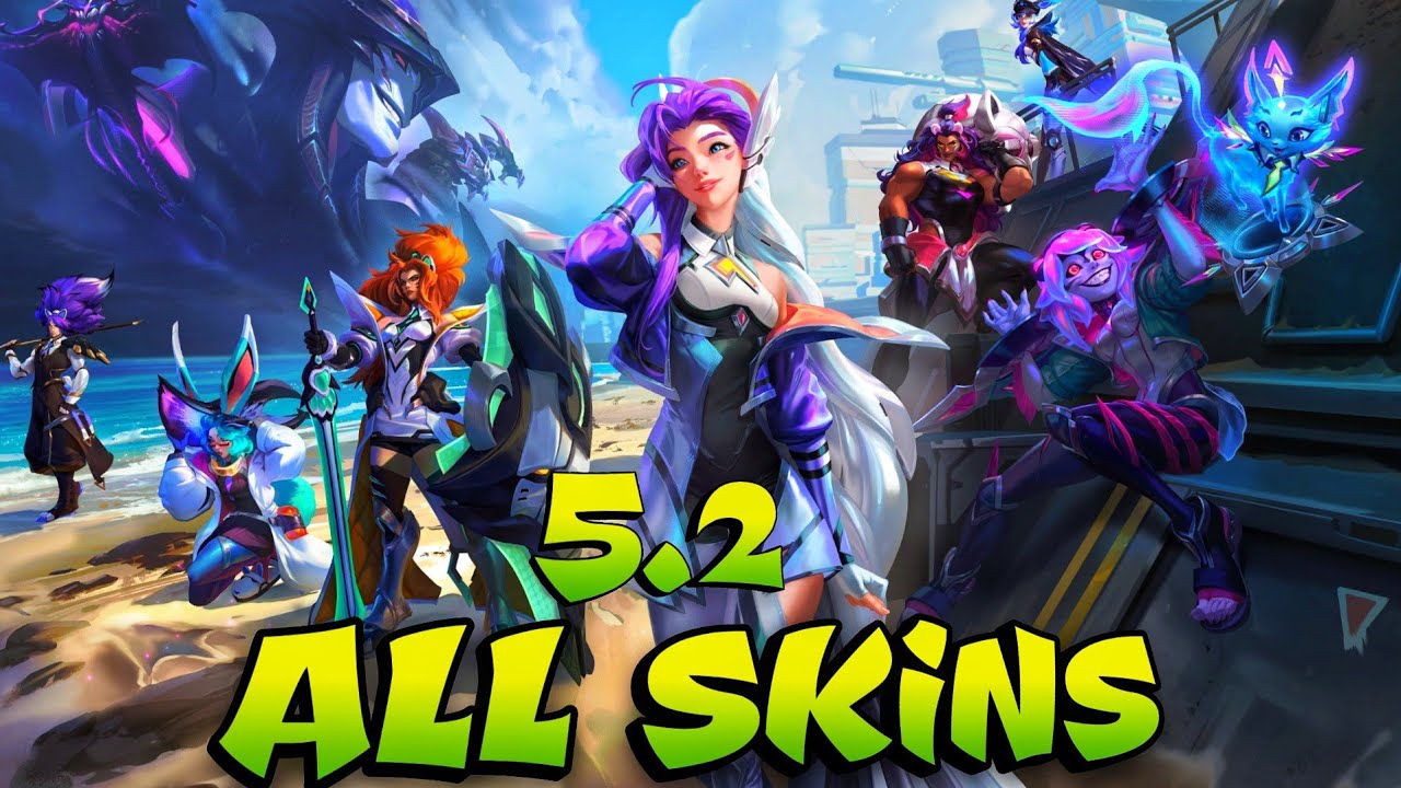 Powder Wild Rift Skin Wild Rift 5.2 - 33 NEW SKiNS - YouTube