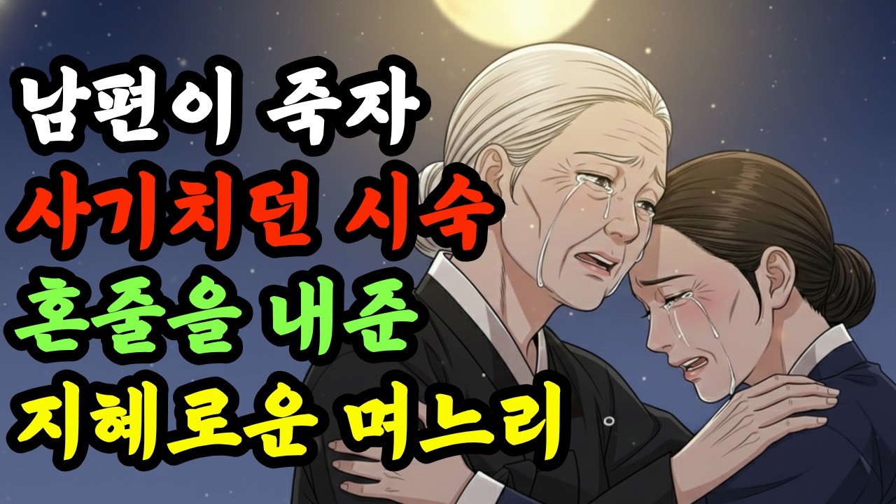재산 빼앗고 쫒아내려던 시숙을 참 교육한 지혜로운 며느리| 야담 | 민담 | 전설 | 옛날이야기| | 오디오북 |