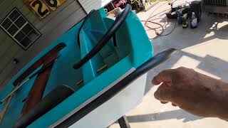 Boston Whaler rub rail happened this way