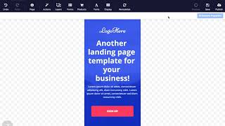 Convertri Getting Started 04 - Using The Mobile Editor