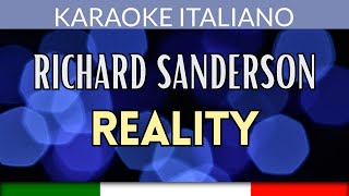 Richard Sanderson  Reality il Tempo Delle Mele  Karaoke Strumentale 