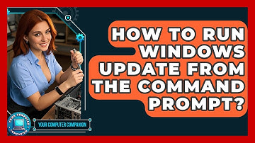 How To Run Windows Update From The Command Prompt? - Your Computer Companion