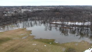 Cannon River flooding: Aerials from SkyFOX 9