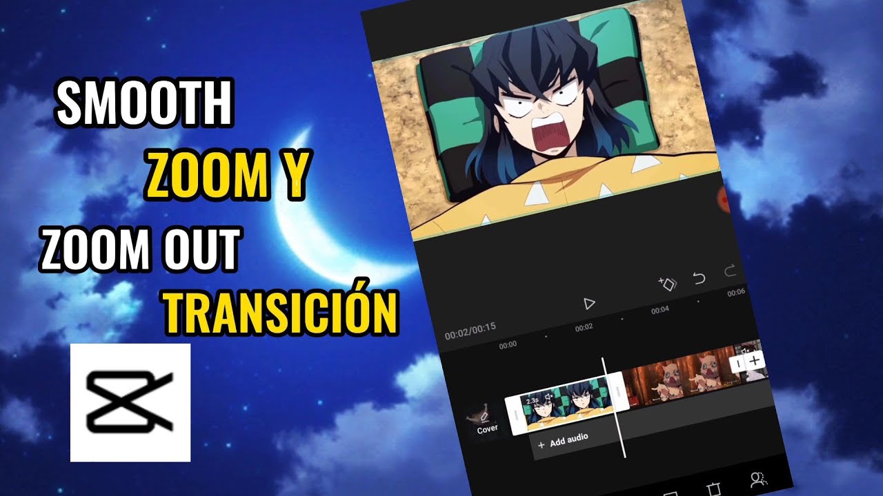 smooth zoom y zoom out transición en capcut tutorial - YouTube