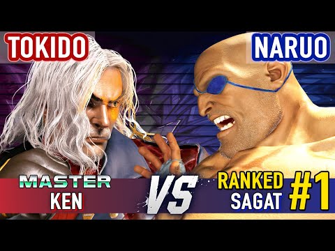 SF6 ▰ TOKIDO (Ken) vs NARUO (#1 Ranked Sagat) ▰ High Level Gameplay