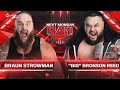 Braun Strowman Vs Big Bronson Reed Raw Aug 26 2024 