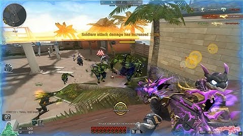 CrossFire West: M4A1-S-Dragon Soul & M4A1-S-Angel - Resort & Rooftops Gameplay