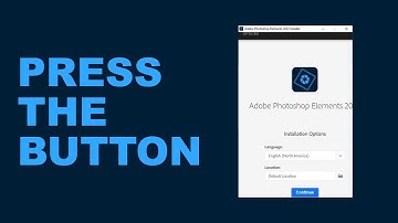 Photoshop Elements Bugged installer - How to install