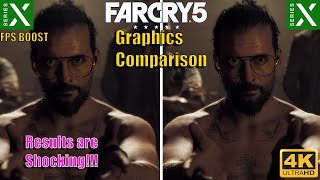 Far Cry 5 | Xbox Series X | FPS BOOST vs Normal | Graphics Comparison | 4K | #xboxgamepass #xbox