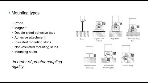 Accelerometers: Mounting considerations