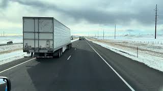 Cheyenne WY - Rawlings WY I-25 S Interstate 80 Westbound Beautiful Wyoming