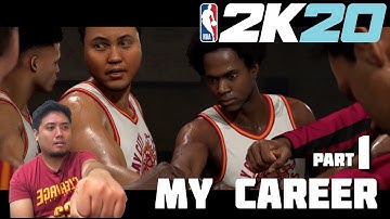NBA 2K20 My Career Part 1 PS4 Gameplay - jccaloy