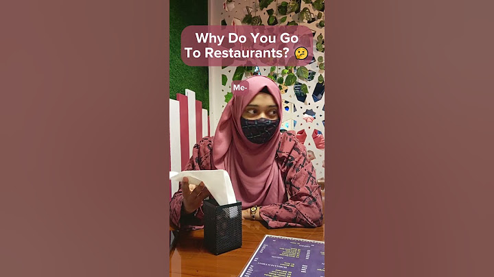 Why I REALLY Go to Restaurants… It’s Not What You Think! 🤭