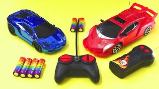Light-Reflecting Lamborghini RC | Helicopter | Radio Control Car | Super Speed Car | RC Car Unboxes