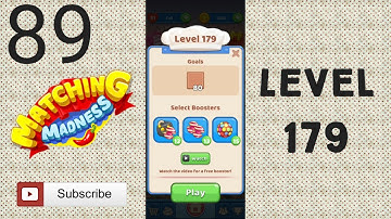 Matching Madness: Match 3 Puzzle games. Level 179 #tinytacticsgames