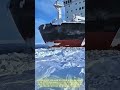 북극해 항로 개척의 핵심, 쇄빙선의 작동 원리와 안전한 화물선 호송 공정 분석 #worker #process #icebreaker #convoy #shipping