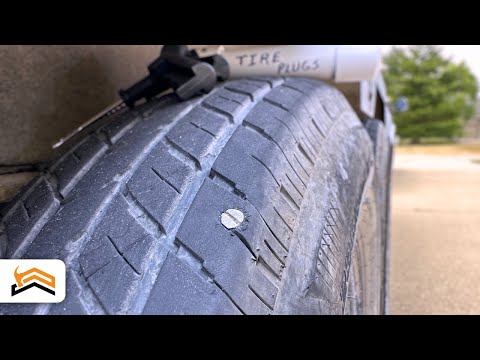 Easy Tire Repair for Punctures with Screws or Nails