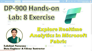 DP-900 Hands-on Lab: 8. Exercise - Explore Realtime Analytics in Microsoft Fabric /Mithramma IT