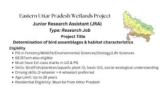 Don’t Miss These 2025 Wildlife & Research Internships!