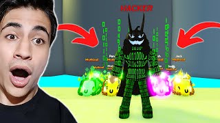 PET HACKER İLE BİR GÜN !! Sınırsız Pet Hilesi , Sınırsız Coin ( Roblox Pet Simulator X )