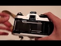 How to load film onto the Canon AE 1 Program (works on AE-1 as well)