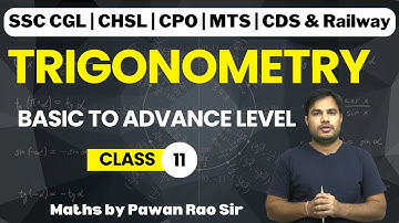 #Trigonometry With Basics ( LESSON - 11) In Hindi & English  - Problems & Solutions for SSC, CDS