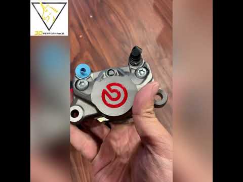 Video Heo Brembo Logo đỏ cho xe máy - youtube