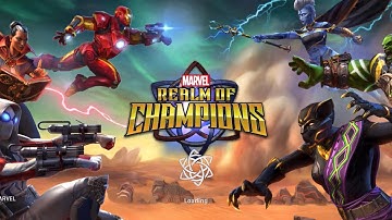 MARVEL REALM OF CHAMPIONS - iOS - (Soft launch) - First Gameplay - iPhone 11 Pro Max