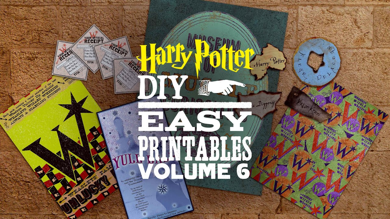 20 HARRY POTTER DIY IDEAS  $1 Harry Potter Party Ideas 2019 FREE