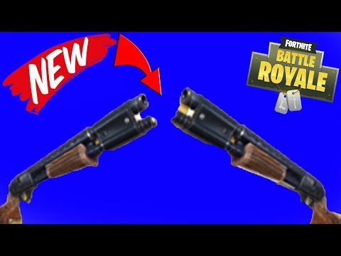 Trash Fortnite PC Player // Double Barrel Shotgun! // 125 ...