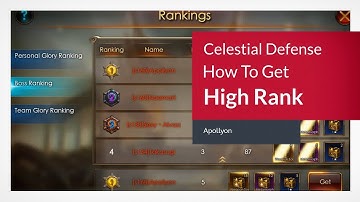 Legacy Of Discord -  Celestial Defense,How i Get High Rank - Apollyon