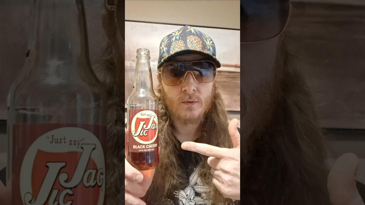 Дегустация: газированный напиток Jic Jac со вкусом черной вишни