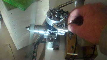 British Magnum 91 fourstroke test run.