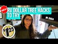 New rv dollar tree hacks in 2024  organizing a big rv for cheap