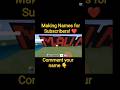Building MOHAMMED ALI in Minecraft! 🔴 Comment your name next 👇 #shorts #minecraft