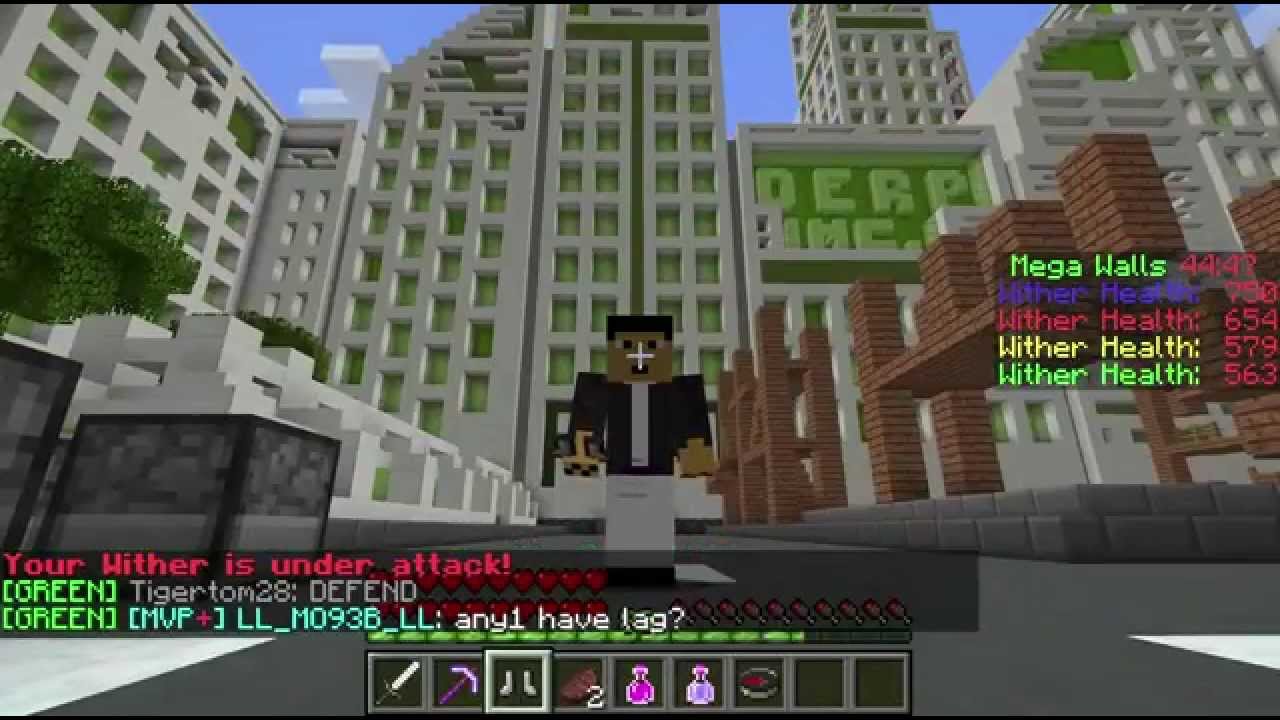 Hypixel-Mega walls 1- Spider!