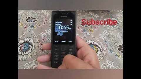 Hard reset of nokia 216...