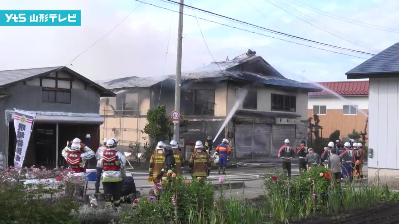 Series of Residential Fires Across Prefecture: House Burns Down in