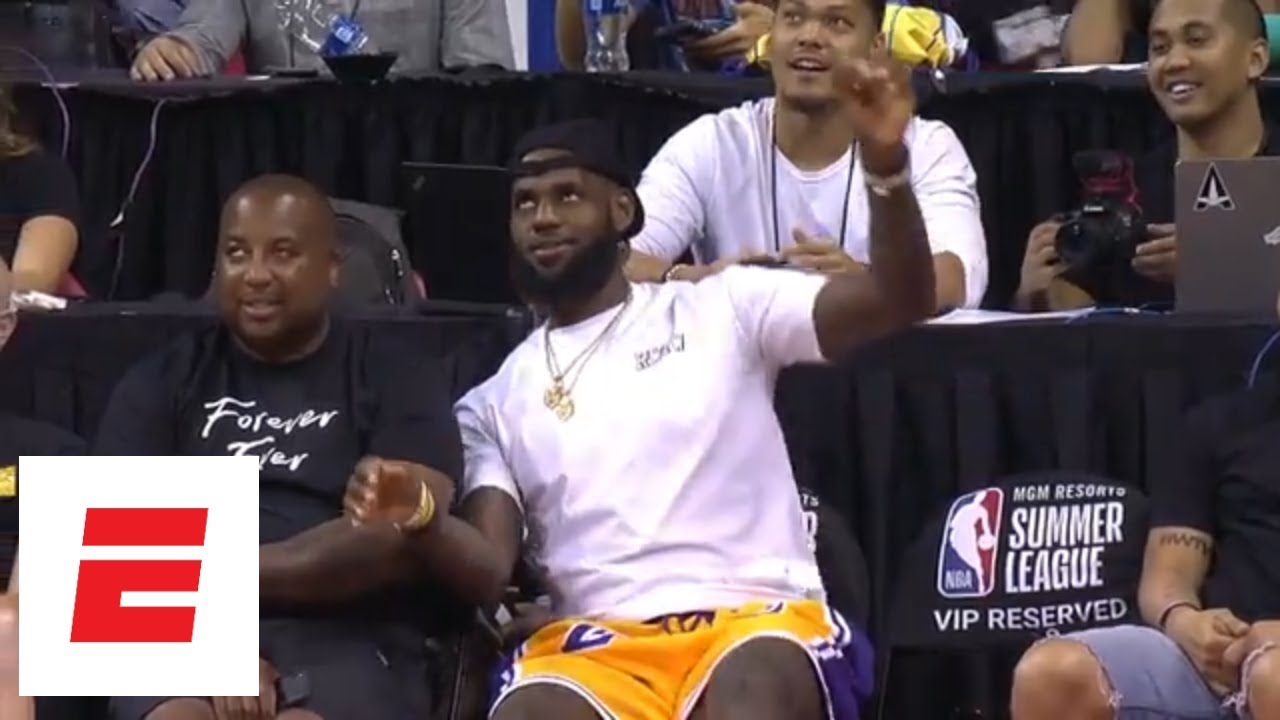 lebron lakers summer league